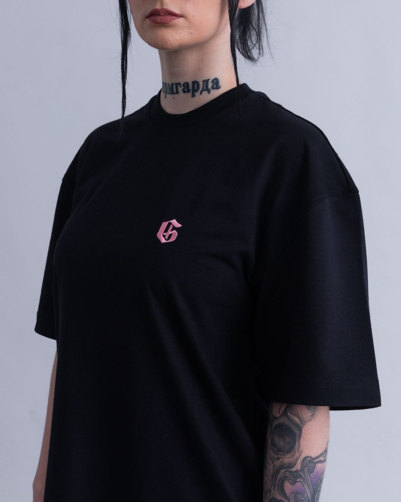 Her Black Mary Shirt