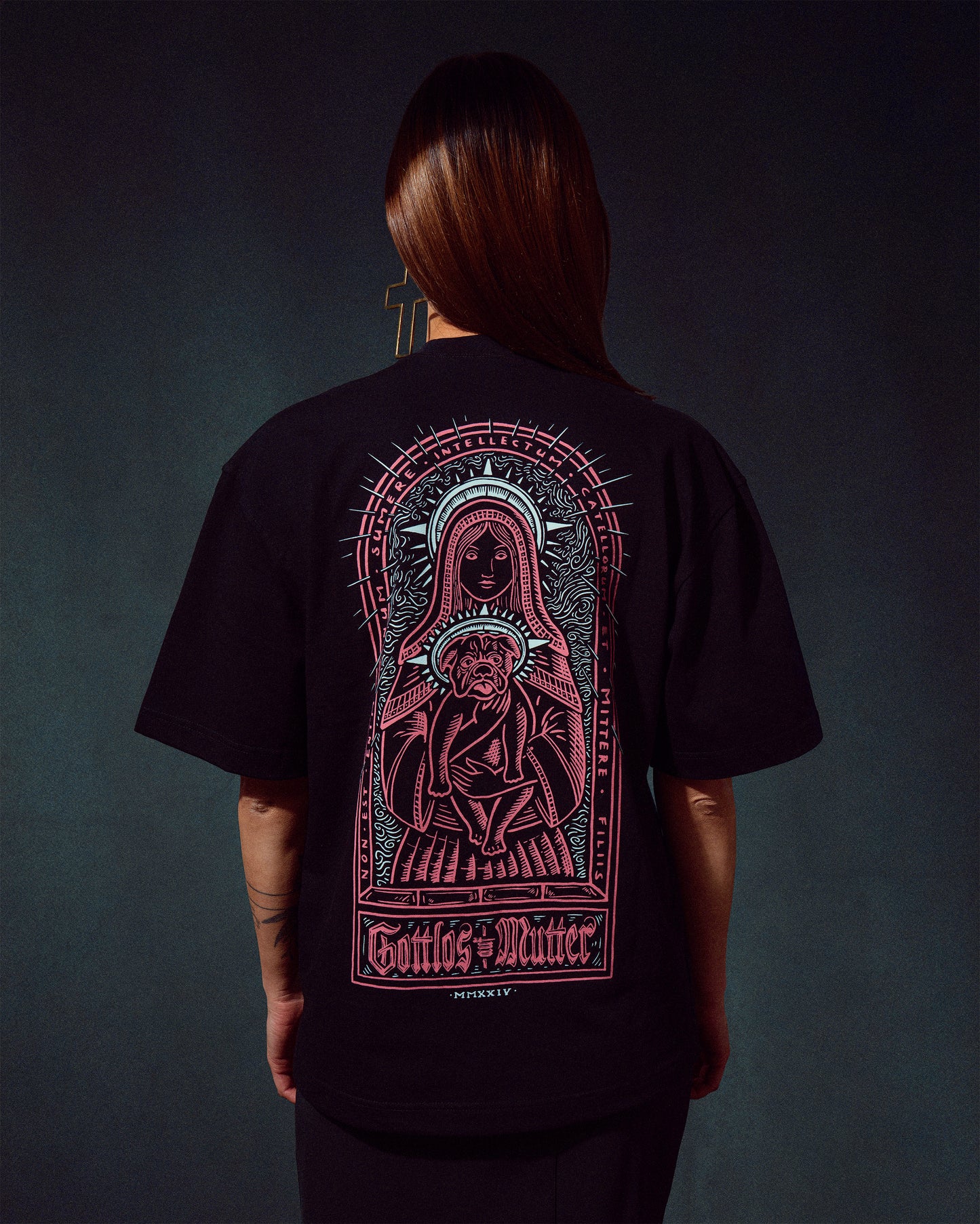 Her Black Mary Shirt