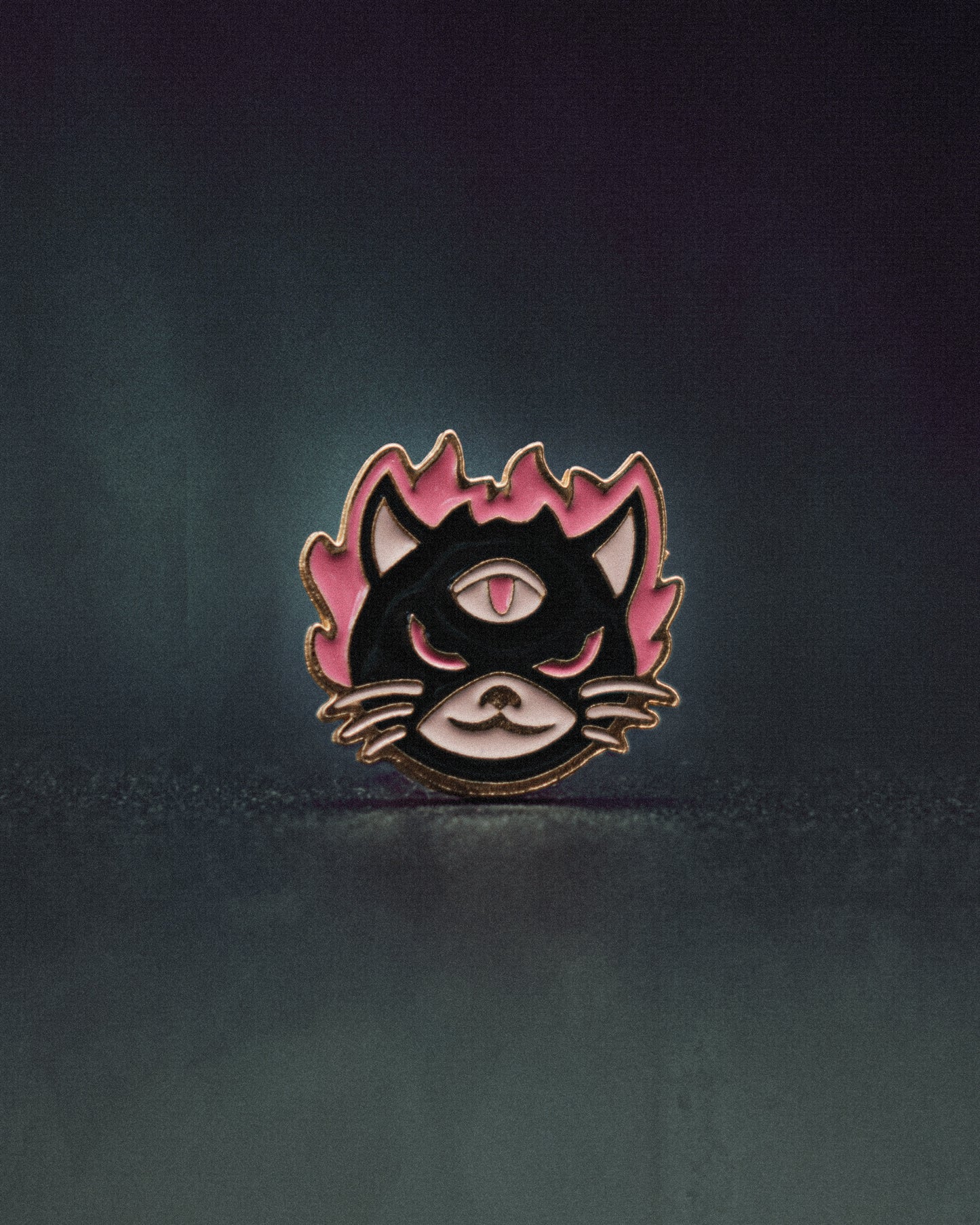 Mephisto Cat Pin