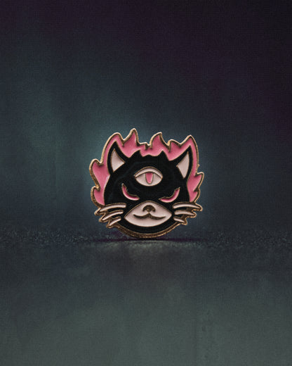 Mephisto Cat Pin