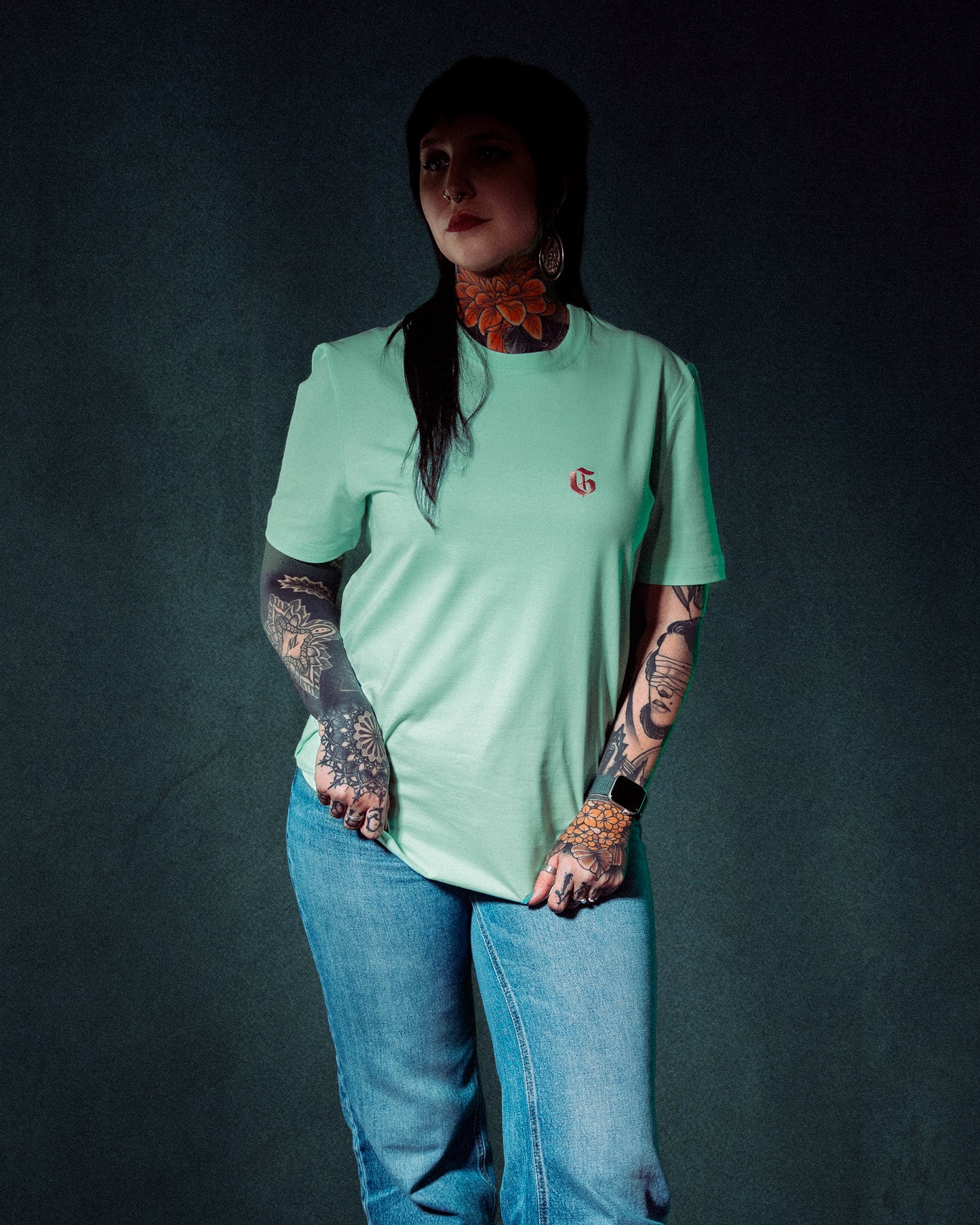 Her Mint Basic Shirt