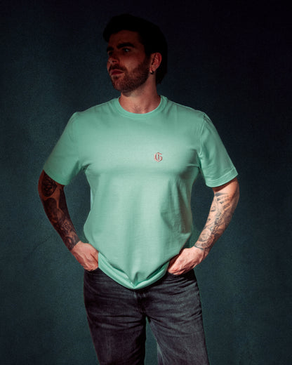 His Mint Basic Shirt