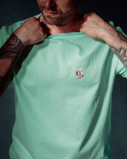 His Mint Basic Shirt