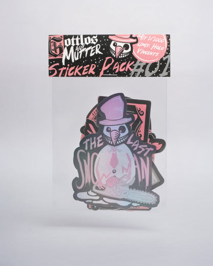 Sticker Pack #01 - Vincent the Snowman