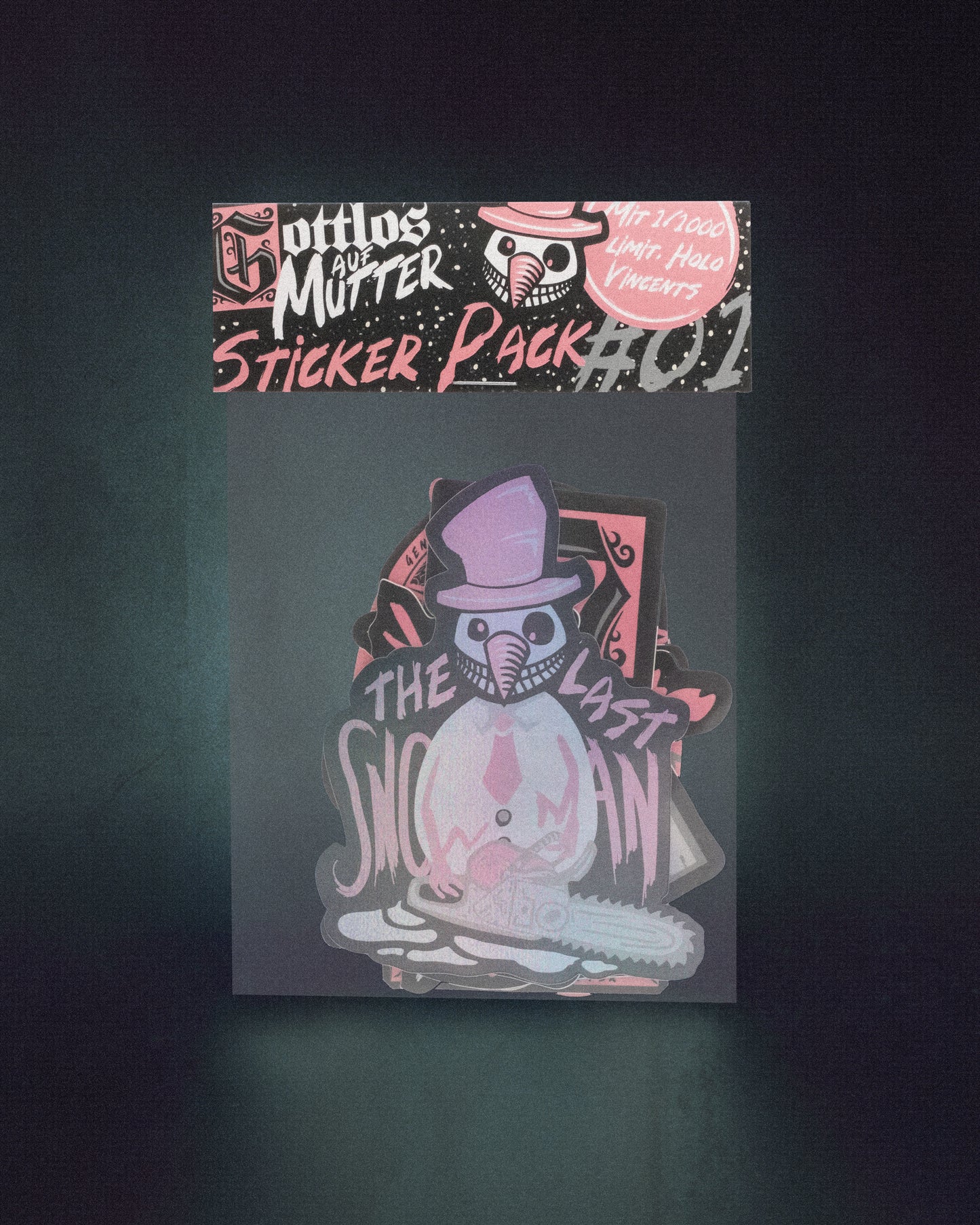 Sticker Pack #01 - Vincent the Snowman