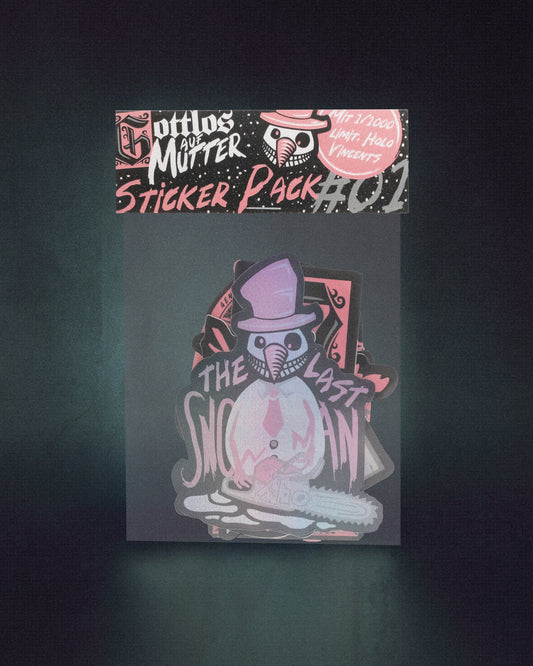 Sticker Pack #01 - Vincent the Snowman