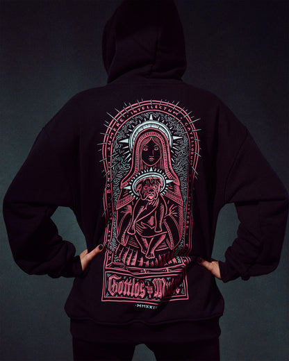 Her Black Mary Hoodie