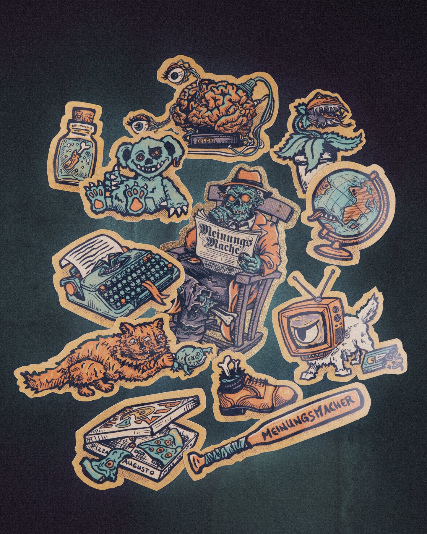 Sticker Pack #01 - Meinungsmache