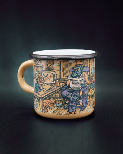 Meinungsmache Tasse