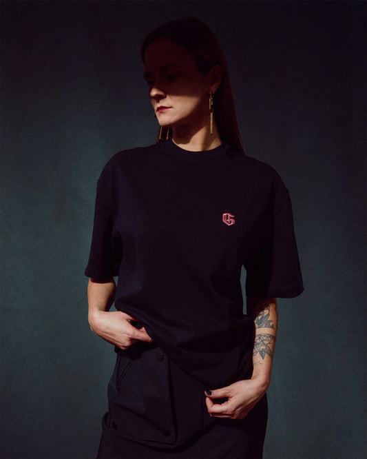 Her Black Mary Shirt