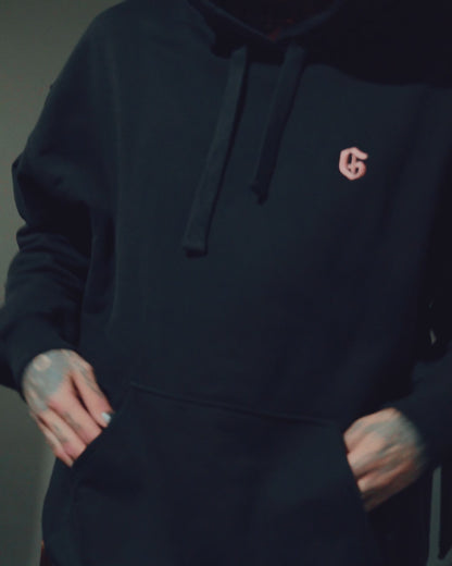 His Black Mary Hoodie